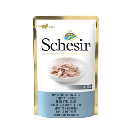 Schesir - "In Jelly Cat" Complementary Wet food "Jelly" for Adult Cat 85g