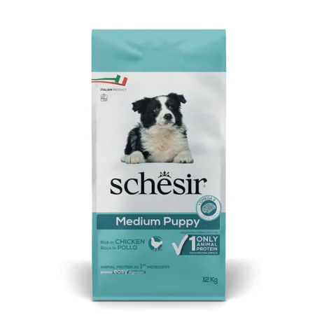Schesir - Dry Food for Medium Puppy / Chicken 3kg