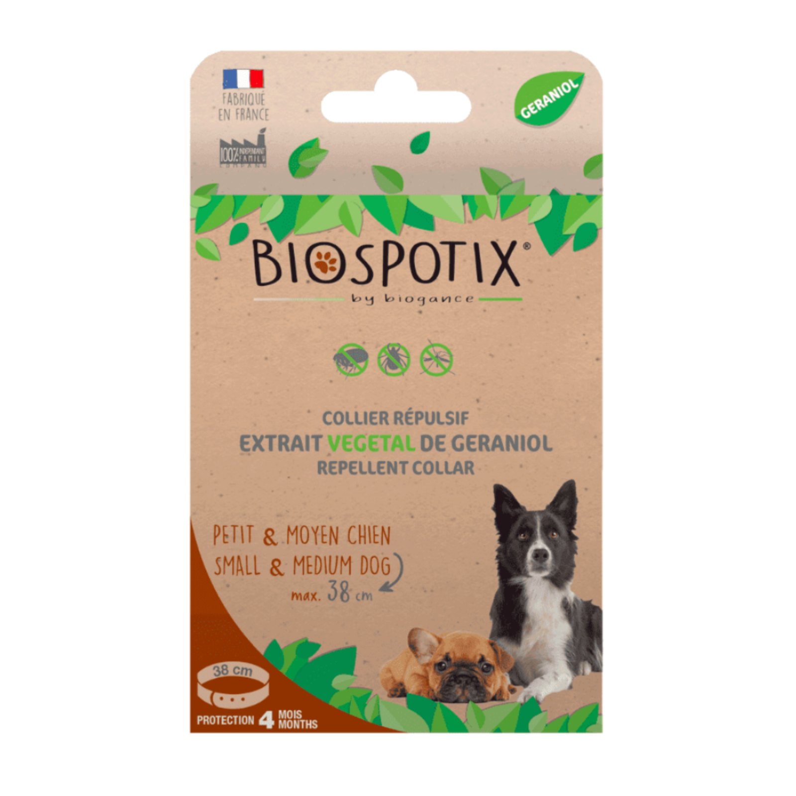 Biospotix Small & Medium Dog Repellent Collar (38cm)