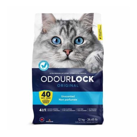 Intersand - Odour Lock - Cat Litter - Unscented- 6kg/12kg
